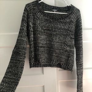 Crop sweater